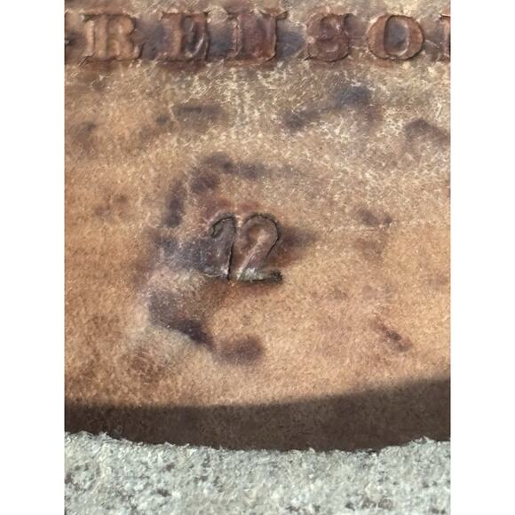 Grenson Rag Bone Brogue Oxford Mens 12 Shoes Bedford Weld Leather Made England - Picture 11 of 15